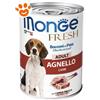 Monge Dog Fresh Adult Agnello - Lattina Da 400 Gr - CONFEZIONE RISPARMIO