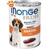 Monge Dog Fresh Adult Anatra - Lattina Da 400 Gr - CONFEZIONE RISPARMIO