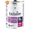 Exclusion Dog Diet Hypoallergenic Adult Maiale e Piselli - Lattina Da 400 Gr