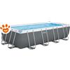 Bestway Piscina Rettangolare Steel Pro Max (549x274x122cm) con Pompa a Sabbia Art. 56466 - Steel Pro Max (549x274x122cm)