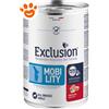Exclusion Dog Diet Mobility Maiale e Riso - Lattina Da 400 Gr