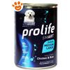 Prolife Dog Smart Puppy Medium Large Pollo e Riso - Lattina Da 400 Gr