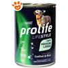 Prolife Dog Lifestyle Adult Light Medium Large Merluzzo e Riso - Lattina Da 400 Gr