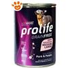 Prolife Dog Grainfree Adult Medium Large Maiale e Patate - Lattina Da 400 Gr