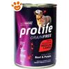 Prolife Dog Grainfree Adult Medium Large Manzo e Patate - Lattina Da 400 Gr