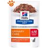 Hill's Pet Nutrition Prescription Diet c/d Urinary Care Multicare con Pollo - Bustina Da 85 Gr
