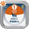 Forza10 Dog MonoDiet Cavallo - Vaschetta Da 100 Gr