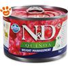 Farmina Dog N&D Quinoa Adult Mini Weight Management - Lattina Da 140 Gr