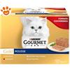 Purina Cat Gourmet Gold Mousse Multipack - Confezione Da 24x85 Gr