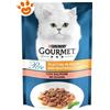 Purina Cat Gourmet Perle Filettini in Salsa con Tacchino - Bustina Da 85 Gr - CONFEZIONE RISPARMIO