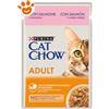 Purina Cat Chow Adult Salmone e Fagiolini - Bustina Da 85 Gr - CONFEZIONE RISPARMIO