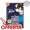 Purina Cat Felix le Ghiottonerie Agnello in Gelatina - Bustina Da 85 Gr - CONFEZIONE RISPARMIO