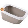 Imac Funny Lettiera (62x49,5x33cm) - Bianco/Tortora
