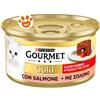 Purina Cat Gourmet Gold Cuore Morbido Salmone - Lattina Da 85 Gr