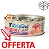 Monge Cat Natural Tonno, Pollo e Gamberi - Lattina da 80 Gr - CONFEZIONE RISPARMIO