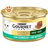 Purina Cat Gourmet Gold Patè con Coniglio - Lattina Da 85 Gr - CONFEZIONE RISPARMIO