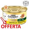 Purina Cat Gourmet Gold Patè con Pollo - Lattina Da 85 Gr - CONFEZIONE RISPARMIO