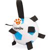 Camon Dog Pallone da Calcio con Maniglia - Nero/Blu