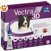 Ceva Vectra 3D Dog Blu (10-25kg) - Offerta [PREZZO A CONFEZIONE] Quantità minima 6, Confezione da 3 Pipette