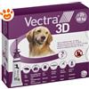 Ceva Vectra 3D Dog Viola (25-40kg) - Offerta [PREZZO A CONFEZIONE] Quantità minima 2, Confezione da 3 Pipette