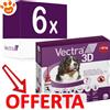 Ceva Vectra 3D Dog Rosso (Oltre 40kg) - Offerta [PREZZO A CONFEZIONE] Quantità minima 6, Confezione da 3 Pipette