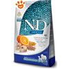 Farmina Dog N&D Ocean Grain Adult Medium Maxi Merluzzo, Farro, Avena e Arancia - Sacco Da 12 Kg