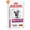 Royal Canin Cat Veterinary Diet Renal Pollo - Bustina Da 85 Gr