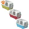 Leopet Trasportino Pratiko Porta in Plastica (48x31cm) - Confezione Da 1 Pezzo (Colori Assortiti)