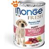 Monge Dog Fresh Puppy Vitello e Ortaggi - Lattina Da 400 Gr