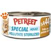 Petreet Cat Adult Le Vellutate Sterilizzato al Pollo con Patate - Lattina da 70 Gr - CONFEZIONE RISPARMIO