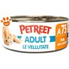 Petreet Cat Adult Le Vellutate al Pollo con Carote - Lattina da 70 Gr - CONFEZIONE RISPARMIO