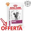 Royal Canin Cat Veterinary Diet Renal in Paté - Bustina Da 85 Gr - CONFEZIONE RISPARMIO