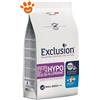 Exclusion Dog Hypoallergenic Adult Small Breed Pesce e Patate - Sacco Da 2 Kg
