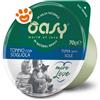Oasy Cat More Love Green Cup Tonno con Sogliola - Lattina Da 70 Gr