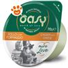 Oasy Cat More Love Green Cup Pollo con Formaggio - Lattina Da 70 Gr