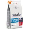 Exclusion Dog Mobility Adult Small Breed Maiale e Riso - Sacco Da 2 Kg