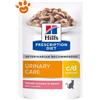 Hill's Pet Nutrition Prescription Diet c/d Urinary Care Multicare con Salmone - Bustina Da 85 Gr - CONFEZIONE RISPARMIO