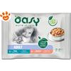 Oasy Cat Bocconcini in Salsa Adult Fish Selection - Confezione Da 4x85 Gr