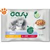 Oasy Cat Bocconcini in Salsa Adult Meat Selection - Confezione Da 4x85 Gr