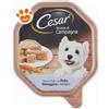 Cesar Dog Ricette di Campagna con Pollo Selvaggina e Verdurine in Salsa - Vaschetta Da 150 Gr - CONFEZIONE RISPARMIO