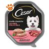 Cesar Dog Ricette Classiche con Vitello e Pollo in Patè - Vaschetta Da 150 Gr - CONFEZIONE RISPARMIO