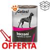 Golosi Dog Bocconi Agnello e Manzo - Lattina Da 400 Gr - CONFEZIONE RISPARMIO