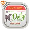 Almo Nature Cat Daily Vitello - Vaschetta Da 100 Gr - CONFEZIONE RISPARMIO