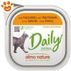 Almo Nature Cat Daily Tacchino - Vaschetta Da 100 Gr - CONFEZIONE RISPARMIO