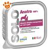 DRN Dog & Cat SOLO Anatra - Vaschetta Da 300 Gr