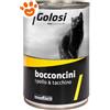 Golosi Cat Bocconcini Pollo e Tacchino - Lattina Da 400 Gr - CONFEZIONE RISPARMIO