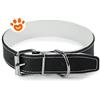 Record Dog Collare Doppio Laredo Nero e Bianco - XL