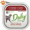Almo Nature Cat Daily Anatra - Vaschetta Da 100 Gr - CONFEZIONE RISPARMIO