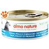 Almo Nature Cat HFC Natural Tonno Pollo e Formaggio Megapack - Lattina da 150 Gr - CONFEZIONE RISPARMIO