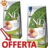 Farmina Dog N&D Prime Adult Medium Maxi Grain Free Cinghiale e Mela - Offerta [PREZZO A CONFEZIONE] Quantità Minima 2, Sacco Da 12 Kg